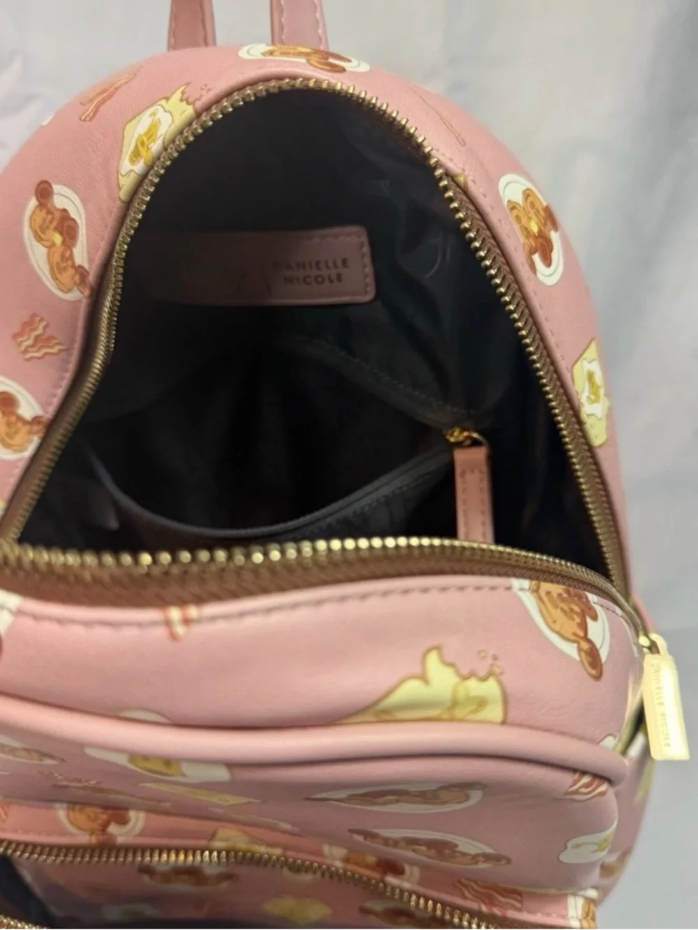 Danielle Nicole Disney Mickey & Friends Breakfast Mini Backpack BoxLunch - Picture 5 of 6